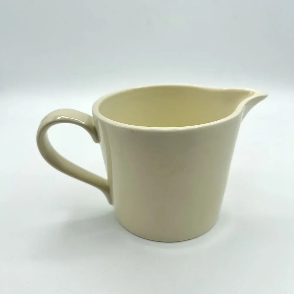 Crate & Barrel Pale Yellow Creamer Designed By Barbara Eigen